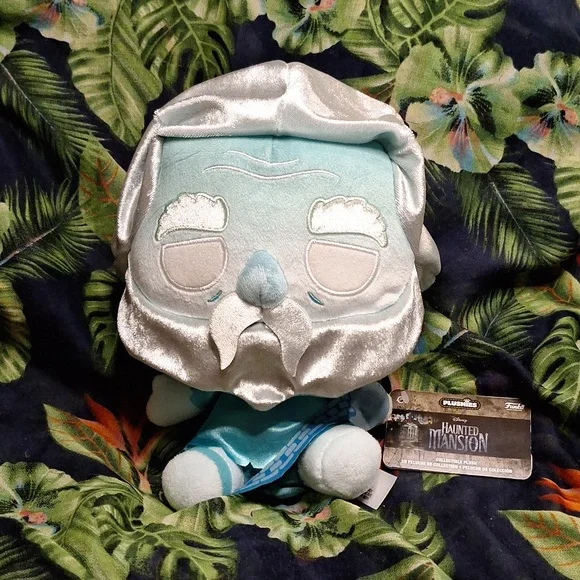 Funko Plushies Disney Haunted Mansion Set of 2 Hitch Hiking Ghosts Gus Phineas - Picture 3 of 7